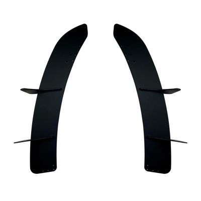 AXVBXZ Rear Bumper Diffuser Lip Shark Fin Boot Spoiler Plate Canard Guard Tirm Compatible with VW VW Golf 6 R