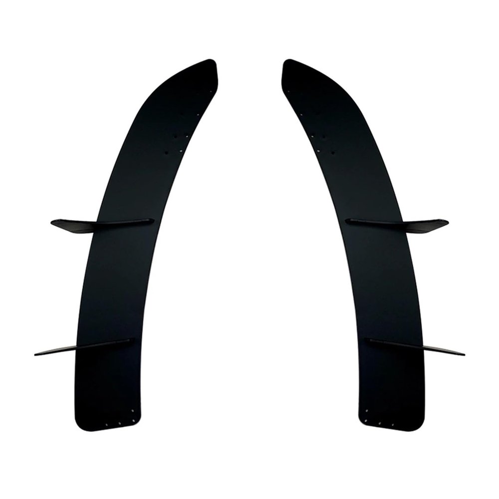 AXVBXZ Rear Bumper Diffuser Lip Shark Fin Boot Spoiler Plate Canard Guard Tirm Compatible with VW VW Golf 6 R