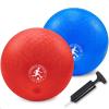 LOYNYE 10 Inch Dodgeball Balls Playground Ball Kickball, Dodge Balls for Kids, Kickballs Handball for Indoor Outdoor Games Four Square Balls, Includes Pump view 1