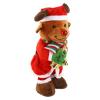 aqxreight Electric Music Christmas Toy Doll Dancing Singing Glowing Swinging P Toy for Kids Adults Christmas Snowman Christmas Singing Doll Operates 3 Batteries It EAS Electric P view 4