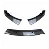 AXVBXZ Gloss Black Car Front Bumper Splitter Lip Compatible with BMW 2 Series F22/F23 M235i M240i M-Sport 2014-2021 Bumper Cover Guard Protecter(Carbon Look) view 1