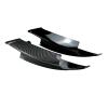 AXVBXZ Front Bumper Side Cover Wrap Corner Fog Lamp Intake Spoiler Lip Splitter Compatible with BMW E90 E91 E92 E93 M3 2007-2013(Glossy Black) view 3