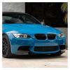 AXVBXZ Front Bumper Side Cover Wrap Corner Fog Lamp Intake Spoiler Lip Splitter Compatible with BMW E90 E91 E92 E93 M3 2007-2013(Glossy Black) view 4