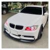 AXVBXZ Front Bumper Splitter Side Spoiler Fog Light Frame Air Trim Compatible with BMW E90 E91 Pre-Lci 320d 330i 335d 325i 2005-2008 M-Tec(Glossy Black) view 4