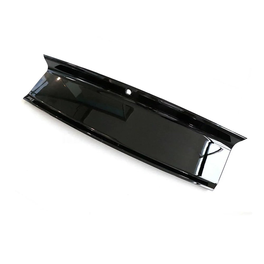 AXVBXZ Car Trunk Lid Decklid Panel Rear Bumper Guard Plate Panel Molding Board Spoiler Cover Compatible with Mustang 2015-2023(Glossy Black)