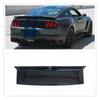 AXVBXZ Car Trunk Lid Decklid Panel Rear Bumper Guard Plate Panel Molding Board Spoiler Cover Compatible with Mustang 2015-2023(Glossy Black) view 2