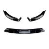 AXVBXZ Car Front Bumper Spoiler Lip Lower Splitter Blade Compatible with Mercedes Benz GLE Class W167 C167 GLE350 GLE450 GLE53 AMG 2020-2023(Glossy Black) view 1