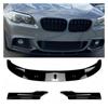AXVBXZ Gloss Black Car Front Bumper Splitter Lip Side Spoiler Compatible with BMW F10 F11 5 Series M Sport 520i 530i 2010-2016 Carbon Look Body Kit(Carbon Look) view 2