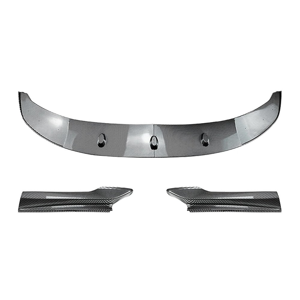 Front Spoiler Lip Lower Blade Splitter Guard Compatible with BMW 5 Series F10 F11 M Sport 2011-2017(Natural)