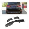 AXVBXZ Carbon Fiber Auto Rear Bumper Diffuser Lip Exhaust Spoiler Plate Body Kit Compatible with BMW F15 X5 X6 M Tech Sport 2014-2018 P Style view 2