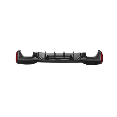 AXVBXZ Black Car Rear Bumper Diffuser Lip Lower Spoiler Splitter Compatible with BMW 5 Series G30 G31 G38 M Sport 2017-2022
