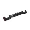AXVBXZ Black Car Rear Bumper Diffuser Lip Lower Spoiler Splitter Compatible with BMW 5 Series G30 G31 G38 M Sport 2017-2022 view 3
