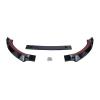 AXVBXZ Car Front Bumper Spoiler Lip Lower Splitter Blade Compatible with A3 S3 Sport 2017-2020(Natural) view 2
