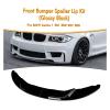 AXVBXZ Front Lower Spoiler Lip Flare Splitter Blade Compatible with BMW 1 Series E81 E82 E87 E88 1M 2004-2013(Natural) view 2