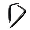 AXVBXZ Glossy Carbon Look Front Bumper Lip Splitter Side Spoiler Compatible with BMW F22 F23 F87 M2 M Sport 2014-20222014-2022 Fog Lamp Cover Trim(Gloss Black) view 1