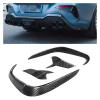 AXVBXZ Carbon Fiber Car Rear Bumper Air Cover Trim Fog Light Spoiler Frame Compatible with BMW 8 Series G14 G15 G16 M Sport 2018-2023 view 2