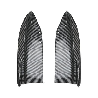 AXVBXZ Rear Bumper Side Spoiler Diffuser Splitter Trim Corner Compatible with BMW X5 G05 M Sport 2019-2023(Natural)