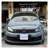 AXVBXZ Gloss Black Maxton Style Car Front Bumper Lip Spoiler Splitter Compatible with VW Golf MK6 GTI GTD TSI TDI MPI Standard 6R R20 2009-2013(6R R20) view 3