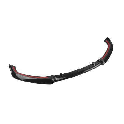 AXVBXZ Front Bumper Spoiler Lip Car Lower Splitter Guard Plate Compatible with A4 B9 S4 Sedan 2017 2018 2019(Natural)