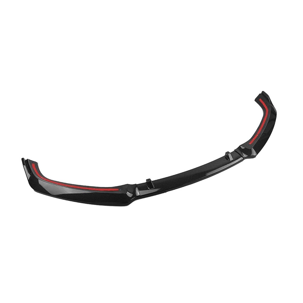 AXVBXZ Front Bumper Spoiler Lip Car Lower Splitter Guard Plate Compatible with A4 B9 S4 Sedan 2017 2018 2019(Natural)