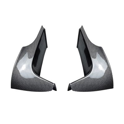 AXVBXZ Front Bumper Side Splitter Cover Lip Lower Spoiler Air Trim Compatible with BMW 1 Series E82 1M 2011-2013(Natural)