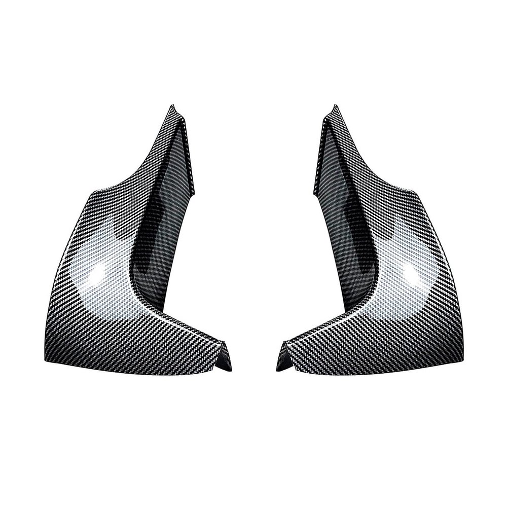 AXVBXZ Front Bumper Side Splitter Cover Lip Lower Spoiler Air Trim Compatible with BMW 1 Series E82 1M 2011-2013(Natural)