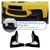 AXVBXZ Front Bumper Side Splitter Cover Lip Lower Spoiler Air Trim Compatible with BMW 1 Series E82 1M 2011-2013(Natural) view 2