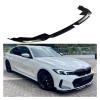 AXVBXZ 3 PCS Gloss Black Front Bumper Lip Splitter Compatible with BMW 3 Series G20 LCI M Sport 320i 325i 2023+ Side Spoiler Splitter Airvent Trims(Gloss Black 1) view 2