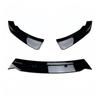 AXVBXZ Glossy Black Car Front Bumper Splitter Lip Side Spoiler Compatible with BMW F20 F21 116i 118i 120i 1 Series 2011-2019 Carbon Look Body Kits(Gloss Black) view 1