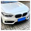 AXVBXZ Glossy Black Car Front Bumper Splitter Lip Side Spoiler Compatible with BMW F20 F21 116i 118i 120i 1 Series 2011-2019 Carbon Look Body Kits(Gloss Black) view 3