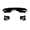 AXVBXZ Car Rear Bumper Lip Splitter Diffuser Lower Spoiler Plate & Side Corner Cover Trim Compatible with BMW X5 F15 M Sport 2014-2018(Natural) view 3