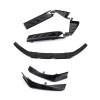 AXVBXZ AKASAKA Body Kit Compatible with Accord 10th 2018-2020 Car Front Bumper Spoiler Lip & Rear Diffuser Side Trim Cover Guard Canard Lid(Black) view 1