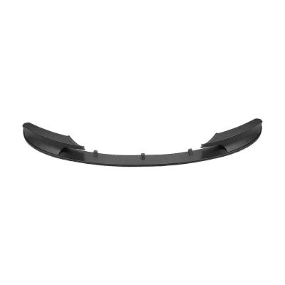 AXVBXZ Front Bumper Spoiler Lip Car Lower Splitter Guard Plate Compatible with BMW F30 F31 3 Series M Sport 2012-2018(Matte Black)