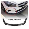 AXVBXZ Car Front Bumper Spoiler Splitter Lip Blade Compatible with Mercedes-Benz CLA-Class W117 2017-2019 4 Door Sedan Standard Version(Natural) view 2