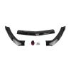 AXVBXZ Car Front Bumper Spoiler Splitter Lip Blade Compatible with Mercedes-Benz CLA-Class W117 2017-2019 4 Door Sedan Standard Version(Natural) view 3