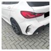 AXVBXZ Car ABS Rear Bumper Spoilers Side Splitter Protector Decoration Compatible with BMW 1 Series F40 M-Pack & M135i 2019-2024 Glossy 3D Stickers(Red) view 2