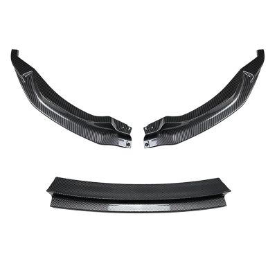 AXVBXZ Car Front Bumper Spoiler Lip Lower Blade Splitter Auto Kit Compatible with BMW M3 F80 4 Door Sedan OEM M4 F82 F83 2015-2020(Natural)