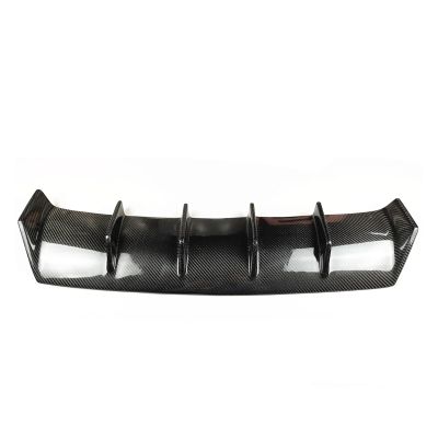 AXVBXZ Carbon Fiber Rear Diffuser Lip Bumper Cover Splitter Spoiler Plate Compatible with Lexus is IS200t IS250 IS350 IS300 F Sport Sedan 2017-2019