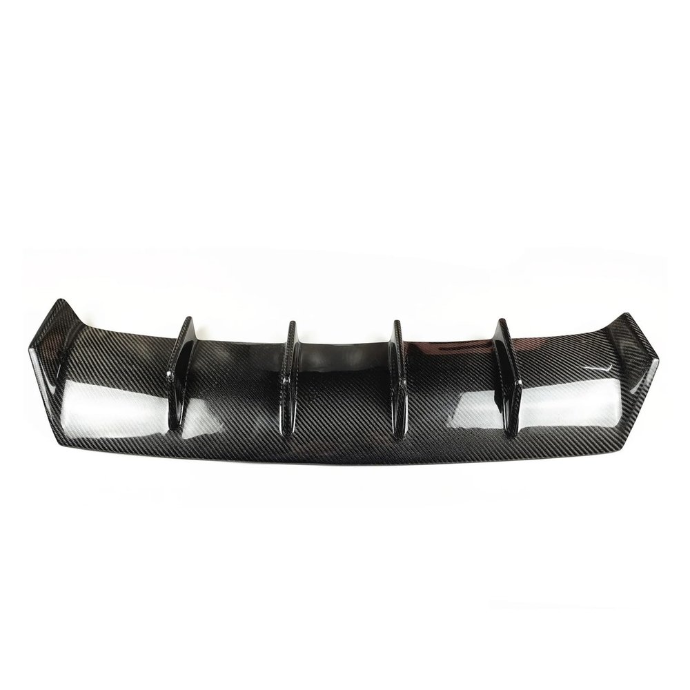 AXVBXZ Carbon Fiber Rear Diffuser Lip Bumper Cover Splitter Spoiler Plate Compatible with Lexus is IS200t IS250 IS350 IS300 F Sport Sedan 2017-2019