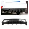 AXVBXZ Carbon Fiber Rear Diffuser Lip Bumper Cover Splitter Spoiler Plate Compatible with Lexus is IS200t IS250 IS350 IS300 F Sport Sedan 2017-2019 view 2