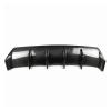 AXVBXZ Carbon Fiber Rear Diffuser Lip Bumper Cover Splitter Spoiler Plate Compatible with Lexus is IS200t IS250 IS350 IS300 F Sport Sedan 2017-2019 view 3