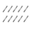 10PCS RC Toy Pushrod Connector Double End Threaded Rod Stainless Steel Rod Linkage for RC Airplane Helicopter Car Boat DIY Model Toy Parts (M3X25mm) view 1