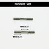 10PCS RC Toy Pushrod Connector Double End Threaded Rod Stainless Steel Rod Linkage for RC Airplane Helicopter Car Boat DIY Model Toy Parts (M3X25mm) view 3