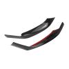 AXVBXZ Front Bumper Spoiler Lip Car Lower Lower Splitter Blade Compatible with BMW G30 G31 5 Series 525i 530i 540i M-Tech M Sport 2017-2020(Glossy Black) view 4