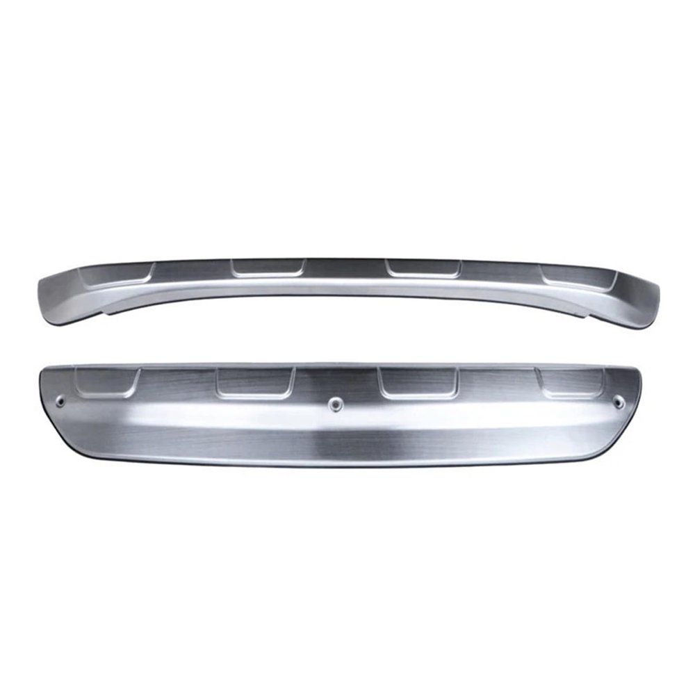 AXVBXZ Front & Rear Bumper Diffuser Guard Skid Plate Lip Stainless Steel Tow Mud Fender Board Spoiler Compatible with Mazda CX5 2013-2016