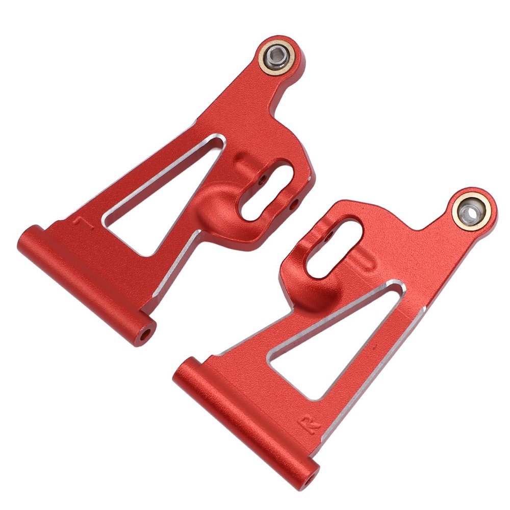 2PCS RC Front Lower Swing Arm, Aluminum Alloy Front Lower Suspension Arm for 1/14 14209 14210 Upgrade Parts