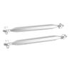 BeaxTurbo Racing Upgrade Parts CNC Aluminum #7075 Front Toe Links for traxxas maxx Slash 6S 1/8#8948 (Silver) view 4