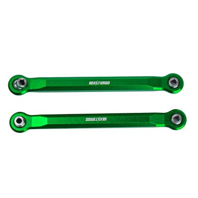 BeaxTurbo Racing Upgrade Parts CNC Aluminum #7075 Front Toe Links for traxxas maxx Slash 6S 1/8#8948 (Green)