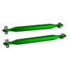 BeaxTurbo Racing Upgrade Parts CNC Aluminum #7075 Front Toe Links for traxxas maxx Slash 6S 1/8#8948 (Green) view 4