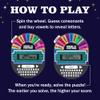 Educational Insights Wheel of Fortune Game - Handheld Electronic Game, Great for Travel, Classic Retro Party Games for Kids, Teens & Adults, Word Puzzle Challenge & Entertaining Gift, Ages 8+ view 3